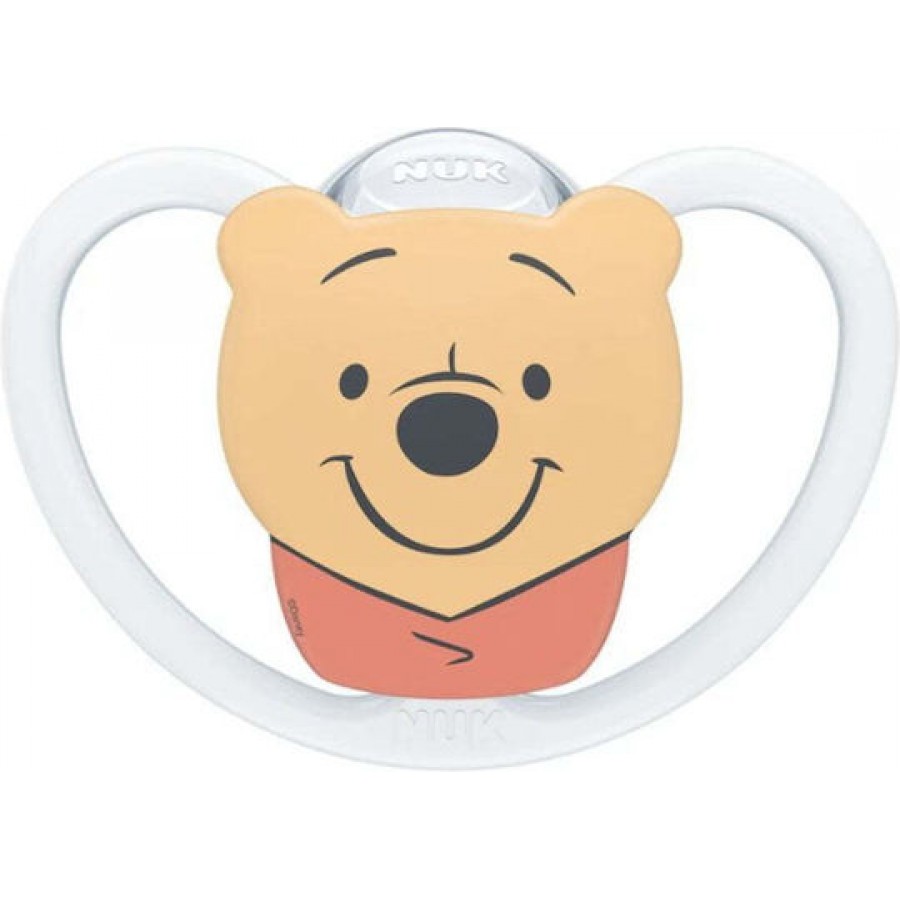 Nuk Πιπίλα Σιλικόνης για 6-18 μηνών Star Disney Winnie The Pooh (10176354)