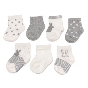 Gamberritos Καλτσάκια Newborn Γκρι Σετ 7τμχ. (10975-3) Gamberritos Καλτσάκια Newborn Γκρι Σετ 7τμχ. (10975-3)