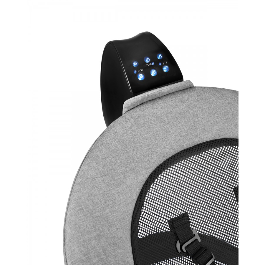 Kikkaboo Ηλεκτρική Ρηλάξ-Κούνια Zazu Grey (31005010096)