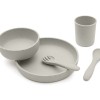Kikkaboo  Σετ Φαγητού από Σιλικόνη 5 τεμαχίων Platinum Silicone Sand (31302050002)