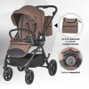 Coccolle Πολυκαρότσι 4σε1 Serry Liht Taupe (325065444-1)