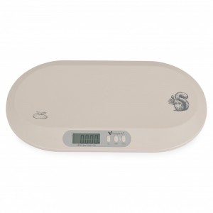 Cangaroo Ηλεκτρονική Ζυγαριά Βρέφους  έως 20 κιλά Peanut Grey (3800146272982)
