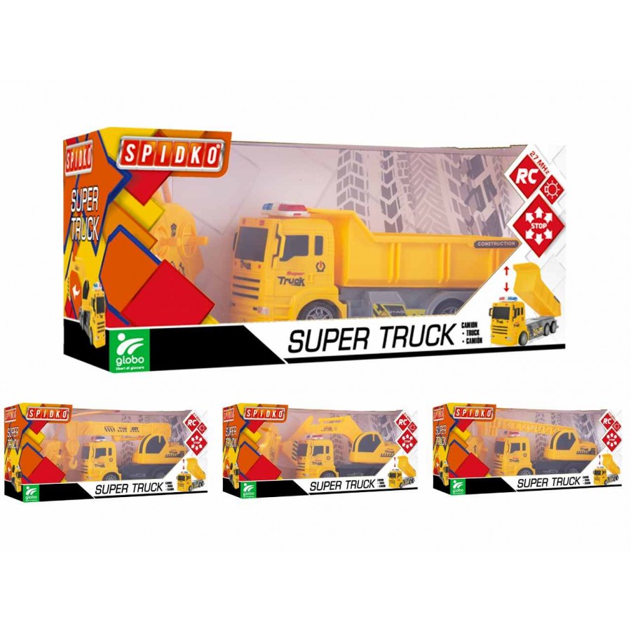 Spidko Τηλεκατευθυνόμενα Construction Trucks (413387)