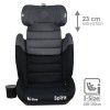 Bebestars Κάθισμα Αυτοκινήτου Spirit Isofix i-Size Steel Grey (945-186)