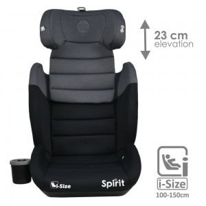 Bebestars Κάθισμα Αυτοκινήτου Spirit Isofix i-Size Steel Grey (945-186) Bebestars Κάθισμα Αυτοκινήτου Spirit Isofix i-Size Steel Grey (945-186)