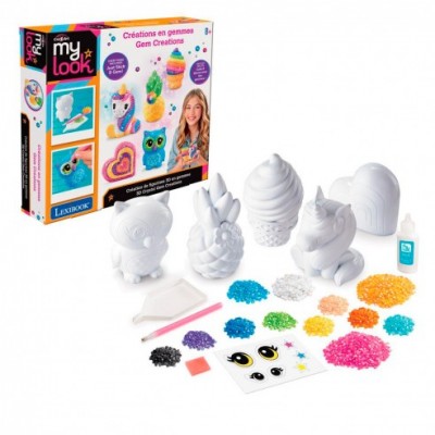Real Fun Toys Σετ Διακόσμησης 3D Φιγούρων με Πολύχρωμα Gems (CRSS4)