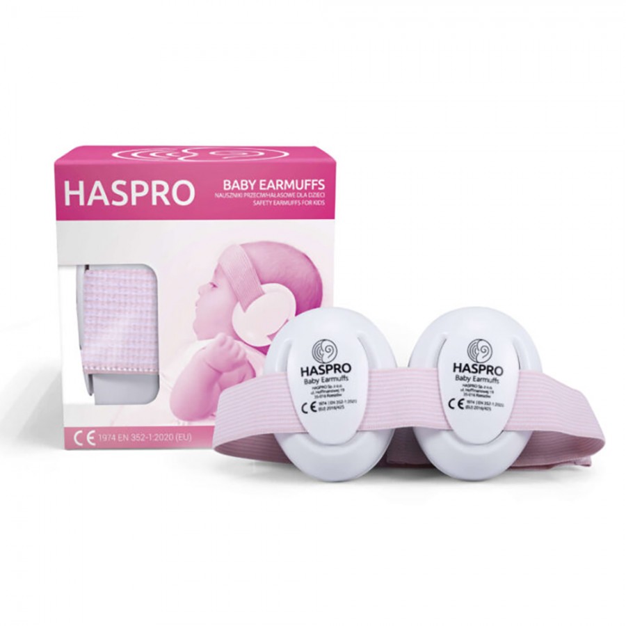 Haspro Ωτοασπίδες για Βρέφη Pink (HAS-BE04G)