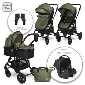 Lorelli Bertoni Alba Μετατρεπόμενο Καρότσι 3 Σε 1 Premium Loden Green (10021422383A) Lorelli Bertoni Alba Μετατρεπόμενο Καρότσι 3 Σε 1 Premium Loden Green (10021422383A)