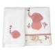 Baby Star Σετ Βρεφικές Πετσέτες 2τμχ Elephant (1450)