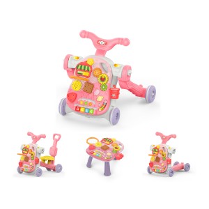 Kikkaboo Περπατούρα Δραστηριοτήτων Sweet Escape 4 in 1 Pink (31005030098) Kikkaboo Περπατούρα Δραστηριοτήτων Sweet Escape 4 in 1 Pink (31005030098)