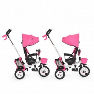 Byox Τρίκυκλο Αναδιπλούμενο Ποδήλατο Με Μπάρα Καθοδήγης Flexy Lux Pink (3800146242749) Byox Τρίκυκλο Αναδιπλούμενο Ποδήλατο Με Μπάρα Καθοδήγης Flexy Lux Pink (3800146242749)