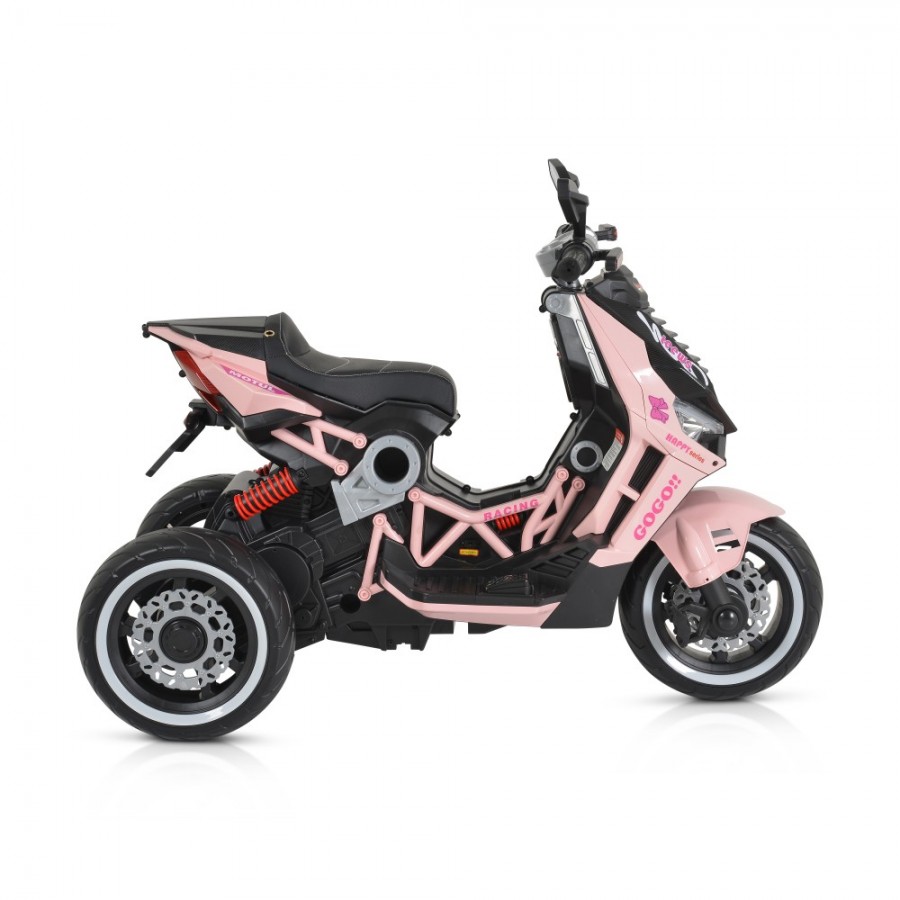 Moni Ηλεκτροκίνητη Μηχανή 12V Napoli Pink (3801005001002)