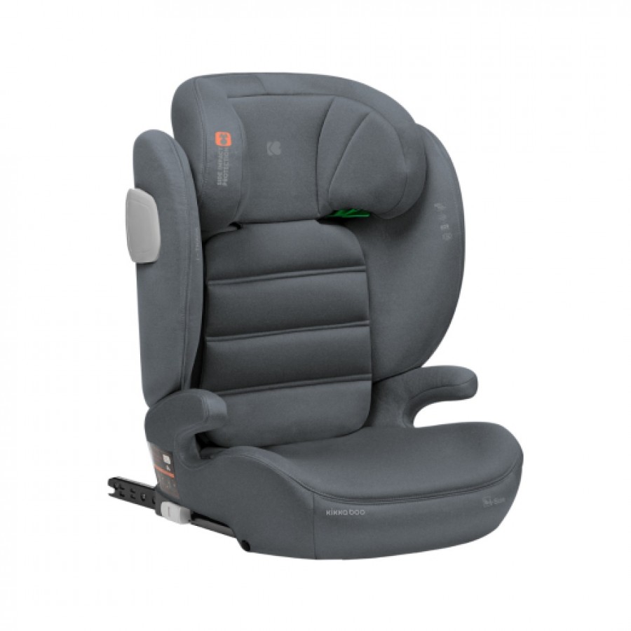 Kikka Boo Κάθισμα Αυτοκινήτου 100-150 cm i-Track i-SIZE Dsrk Grey (41002150015)