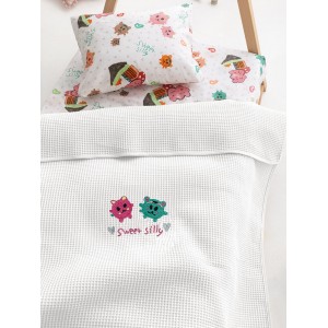 Κουβέρτα Πικέ Αγκαλιάς Baby Blankets 80x110 CANDY/2 WHITE (5205857280055) Κουβέρτα Πικέ Αγκαλιάς Baby Blankets 80x110 CANDY/2 WHITE (5205857280055)