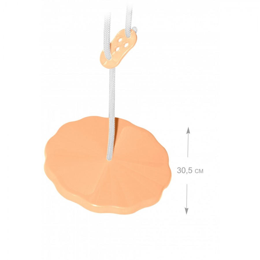 Mochtoys Κούνια Κρεμαστή 12668 Round Swing orange (5907442126686)