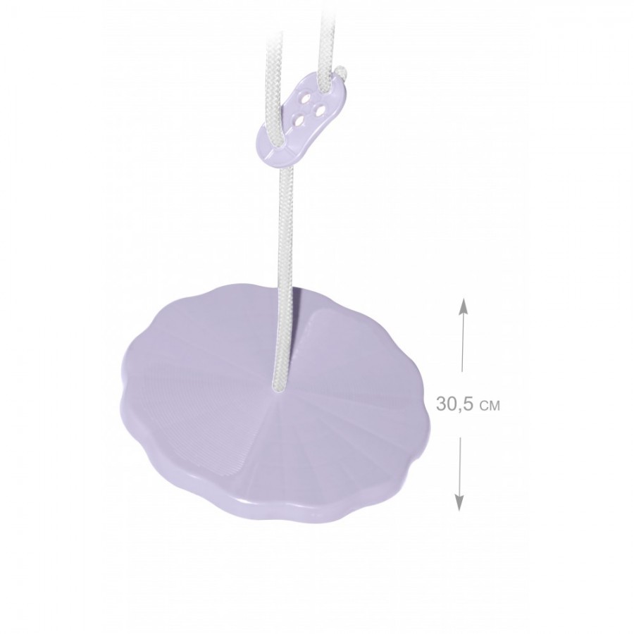 Mochtoys Κούνια Κρεμαστή 12668 Round Swing Lilac (5907442126686)