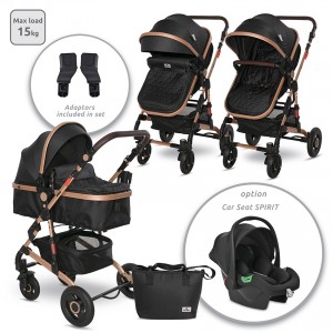 Lorelli Bertoni Alba Μετατρεπόμενο Καρότσι 3 Σε 1 Premium Black (10021422305A) Lorelli Bertoni Alba Μετατρεπόμενο Καρότσι 3 Σε 1 Premium Black (10021422305A)