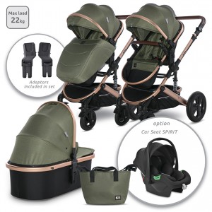 Lorelli Bertoni Σύστημα Mετακίνησης 3 σε 1 Boston Loden Green (10021832383A) Lorelli Bertoni Σύστημα Mετακίνησης 3 σε 1 Boston Loden Green (10021832383A)