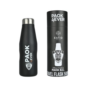 Estia Μπουκάλι Θερμός Travel Flask PAOK 500ml (00-13776) Estia Μπουκάλι Θερμός Travel Flask PAOK 500ml (00-13776)