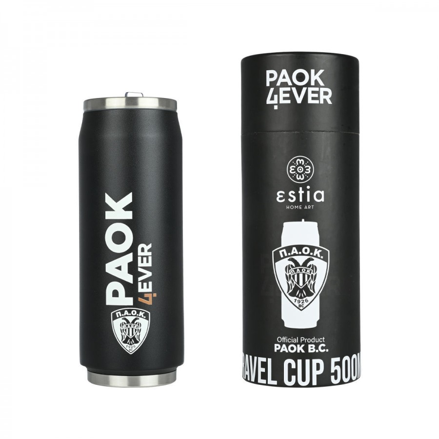 Estia θερμός Travel Cup PAOK Edition 500ml (00-13783)