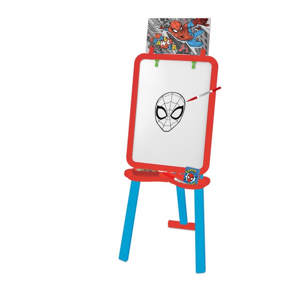 Luna Toys Πίνακας Επιδαπέδιος Διπλής Όψης Spiderman (000508245)