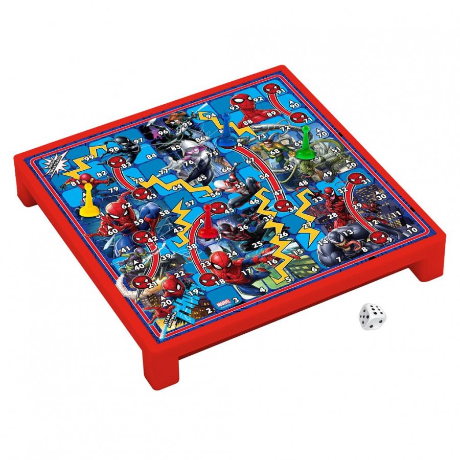  Luna Toys Επιτραπέζιο 4 Στην Σειρά & Φιδάκι Spiderman (000508311)