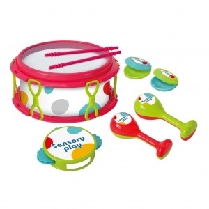 Luna Toys Σετ Ντραμς Μουσικά Όργανα σε χρώμα κόκκινο (000622388) Luna Toys Σετ Ντραμς Μουσικά Όργανα σε χρώμα κόκκινο (000622388)