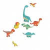 Luna Toys παζλ 48 τεμ Δεινόσαυροι 25Χ35ΕΚ με 8 σχήματα (000622474)