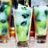 Χειροποίητη Λαμπάδα Coctail Mojito Σε Ποτήρι (000631)