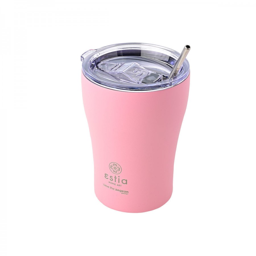 Estia θερμός Coffee Mugs 350ml Blossom Rose (01-12472)