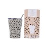 Estia θερμός Coffee Mugs 350ml Leopard Taupe (01-16852)