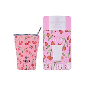 Estia θερμός Coffee Mug 350ml Cherry Rose (01-16876) Estia θερμός Coffee Mug 350ml Cherry Rose (01-16876)