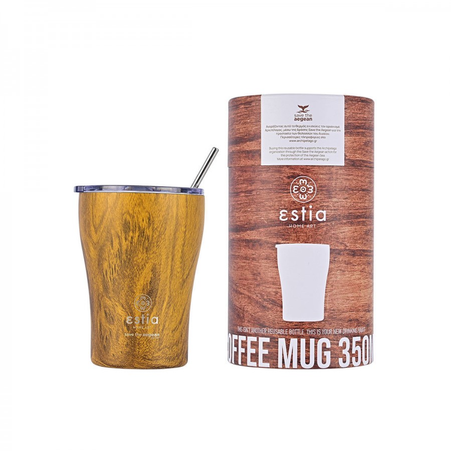 Estia θερμός Coffee Mugs 350ml Sekoya (01-16920)
