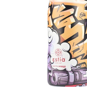 Estia θερμός Travel Flask Save The Aegean 500ml Graffiti Rhythm (01-22068) Estia θερμός Travel Flask Save The Aegean 500ml Graffiti Rhythm (01-22068)