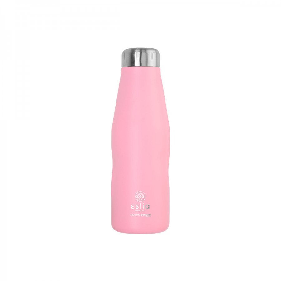 Estia θερμός Travel Flask Save The Aegean 500ml Blossom Rose (01-7812)