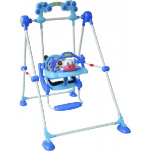 Bebestars  Παιδική Κούνια Cow Blue (021-181) Bebestars  Παιδική Κούνια Cow Blue (021-181)