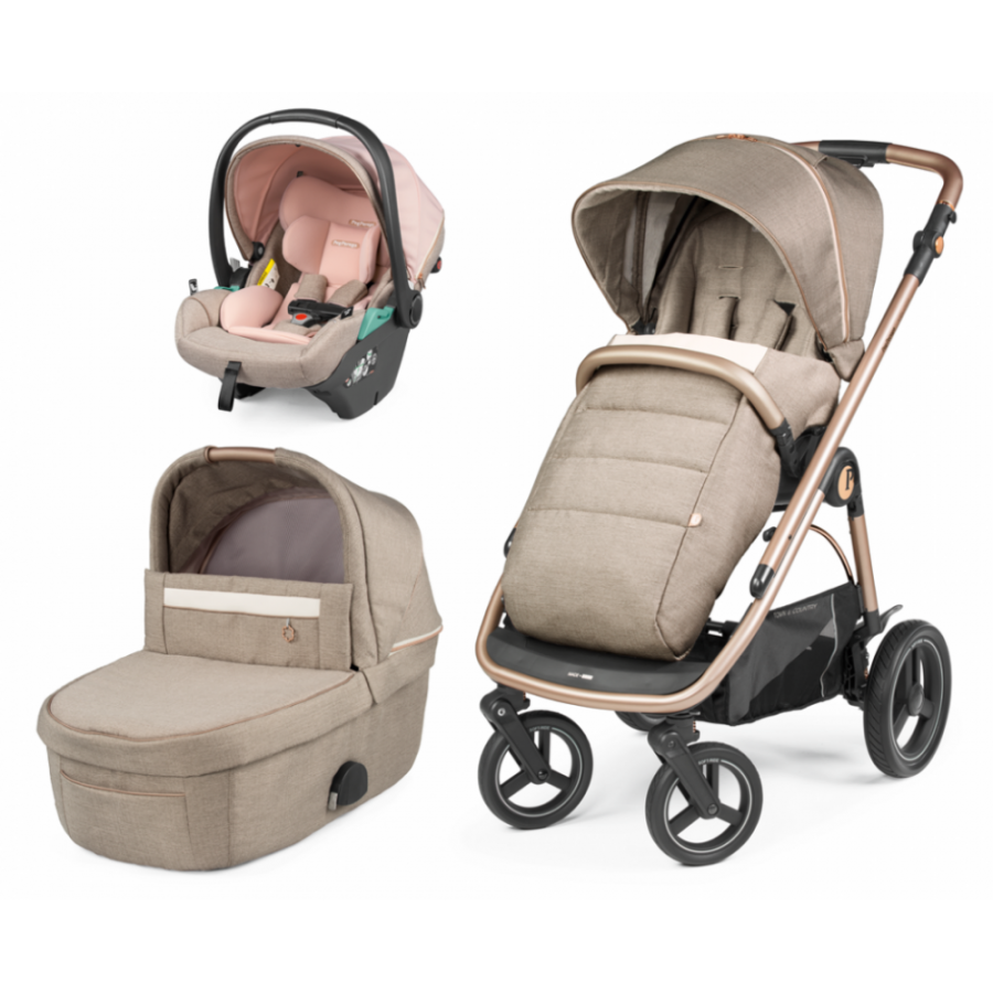  Peg Perego Πολυκαρότσι Veloce Tc Slk Modular 3 In 1 Mon Amour (02826BA36PI29)