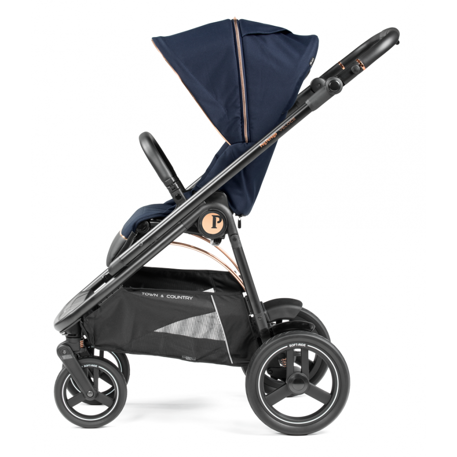 Peg Perego Καρότσι Veloce TC Blue Shine (02826RO51PL31)