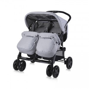 Lorelli  Bertoni Καρότσι Διδύμων Twin Cool Grey (10020072386) Lorelli  Bertoni Καρότσι Διδύμων Twin Cool Grey (10020072386)