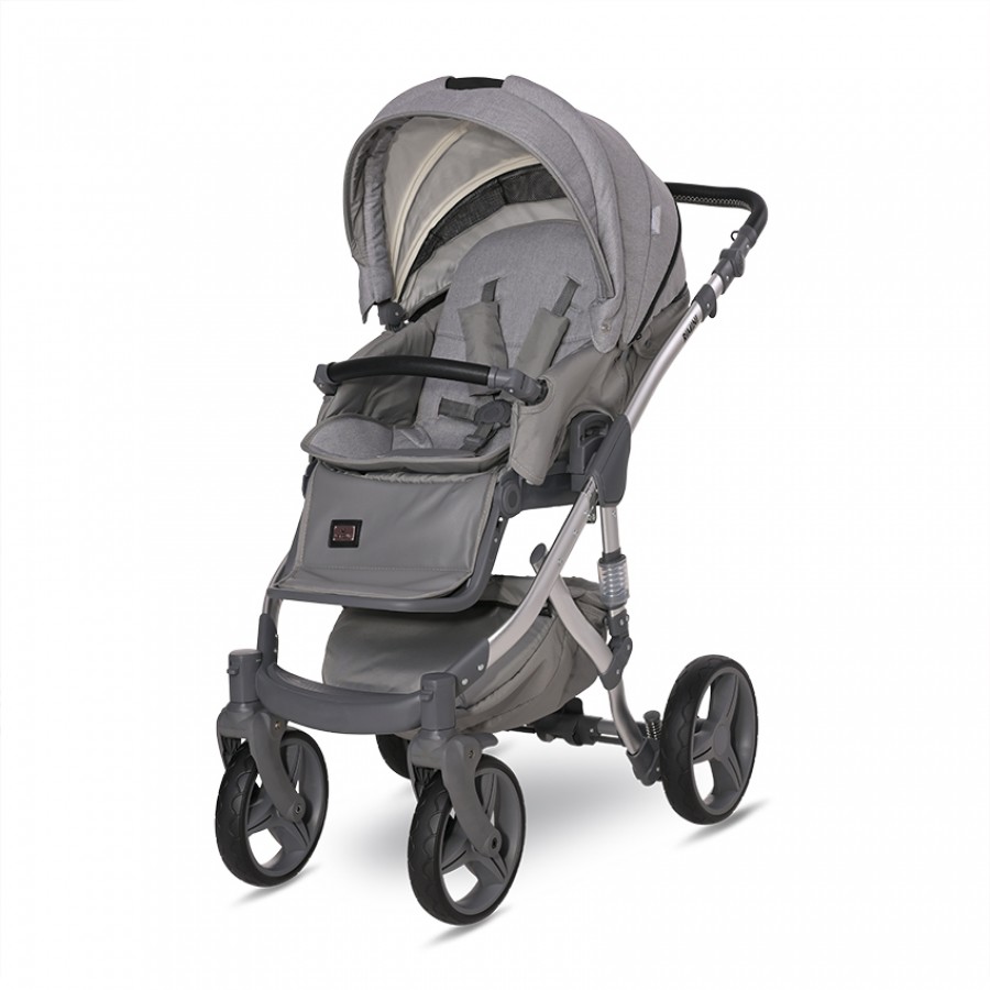 Lorelli Kαρότσι Rimini  3 σε 1  Premium Grey (10021622342)