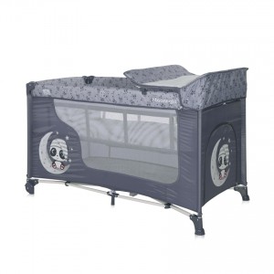 Lorelli Bertoni Παρκοκρέβατο Moonlight 2 Επιπέδων Cool Grey Pandas (10080412362) Lorelli Bertoni Παρκοκρέβατο Moonlight 2 Επιπέδων Cool Grey Pandas (10080412362)