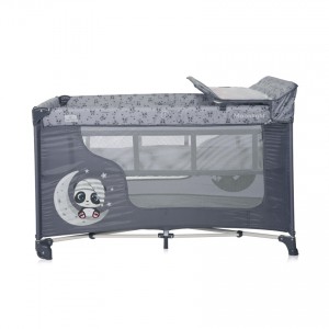 Lorelli Bertoni Παρκοκρέβατο Moonlight 2 Επιπέδων Cool Grey Pandas (10080412362) Lorelli Bertoni Παρκοκρέβατο Moonlight 2 Επιπέδων Cool Grey Pandas (10080412362)