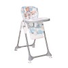 Καρεκλάκι Φαγητού Lorelli Felicita - White Baby Blue Pilot Pu Leather (10100422311)