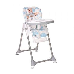 Καρεκλάκι Φαγητού Lorelli Felicita - White Baby Blue Pilot Pu Leather (10100422311) Καρεκλάκι Φαγητού Lorelli Felicita - White Baby Blue Pilot Pu Leather (10100422311)