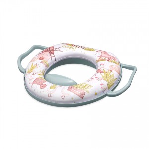 Lorelli Bertoni Εκπαιδευτικό Ανατομικό Mαλακό Κάθισμα Τουαλέτας Green Farm (10130680008)