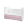 Μετατρεπόμενο Κρεββάτι Lorelli Bertoni Dream New 60x120 - White-Orchid Pink (10150420038A)