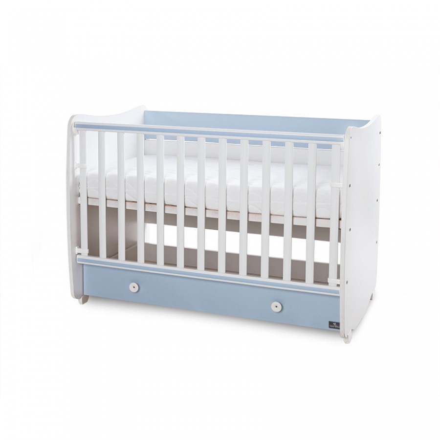 Μετατρεπόμενο Κρεββάτι Lorelli Bertoni Dream New 60x120 - White-Baby Blue (10150420039A)