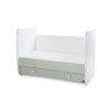 Μετατρεπόμενο Κρεββάτι Lorelli Bertoni Dream New 60x120 - White-Milky Green (10150420040A)