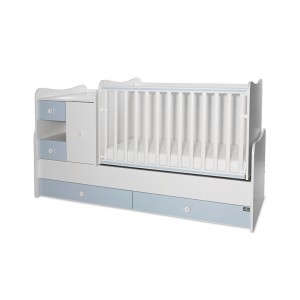 Μετατρεπόμενο Κρεββάτι Lorelli Bertoni Minimax New White-Baby Blue (10150500039A) Μετατρεπόμενο Κρεββάτι Lorelli Bertoni Minimax New White-Baby Blue (10150500039A)