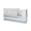 Μετατρεπόμενο Κρεββάτι Lorelli Bertoni Minimax New White-Baby Blue (10150500039A)